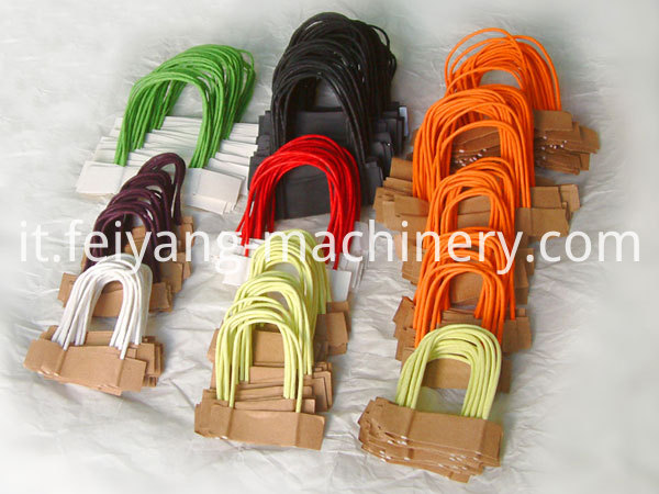 Maniglia a cavo di carta torto che fa macchina Twisted Paper Cord Handle Making Machine
